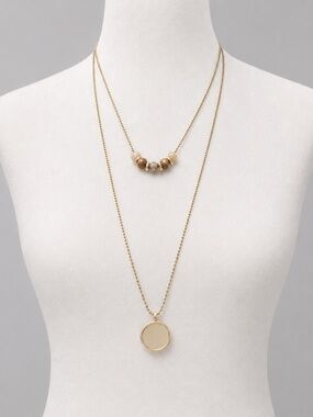 Lucky Brand Double Strand Convertible Necklace